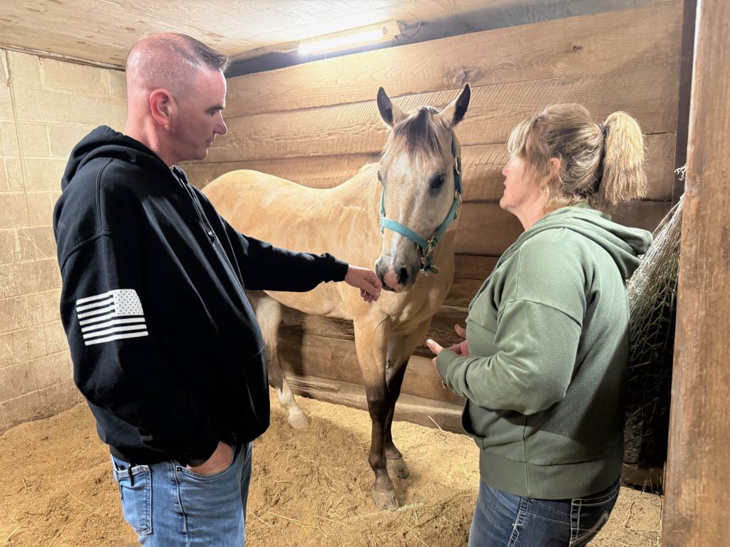 Eric M., a veteran of the Iraq War, sustained a traumatic brain injury and lost his hearing when an IED exploded during his deployment. Today, he's rebuilding his strength and resilience through the Strides For Heroes program.